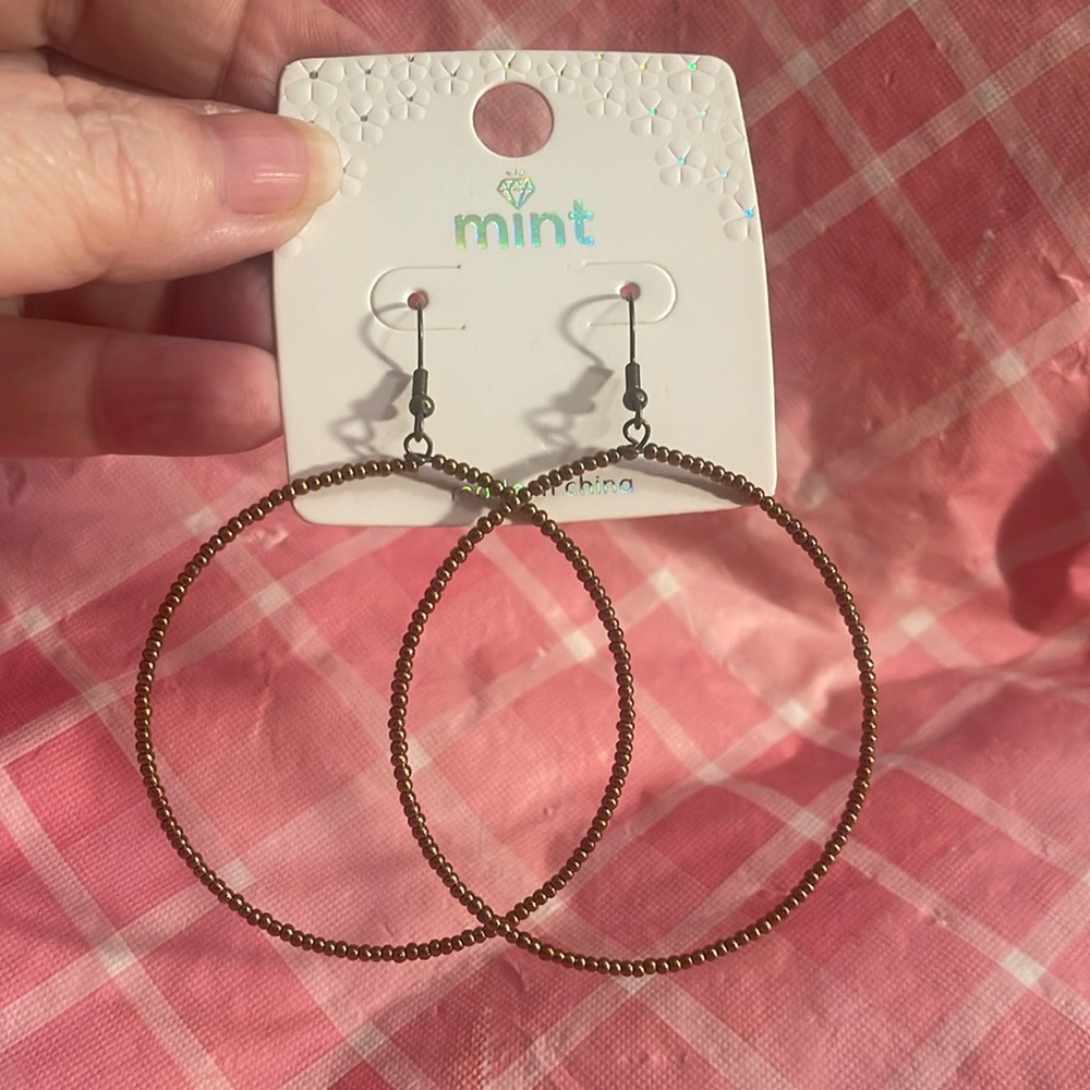 🎈SALE🎈🌸#70.BRONZE HOOPS🌸